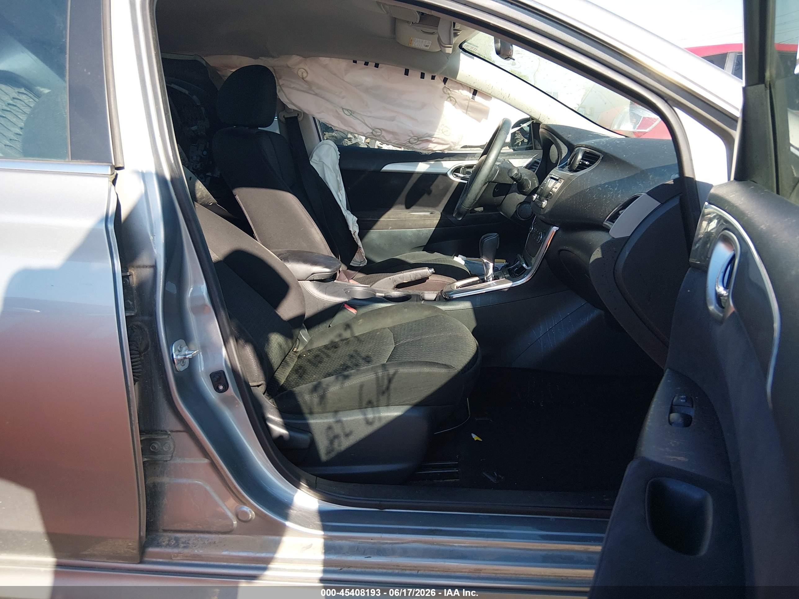 2014 Nissan Sentra Sr Gray vin: 3N1AB7AP7EY338806