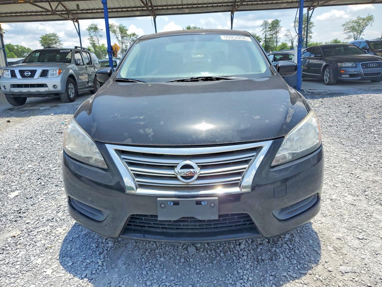 2014 Nissan Sentra Sv Black vin: 3N1AB7AP7EY339163