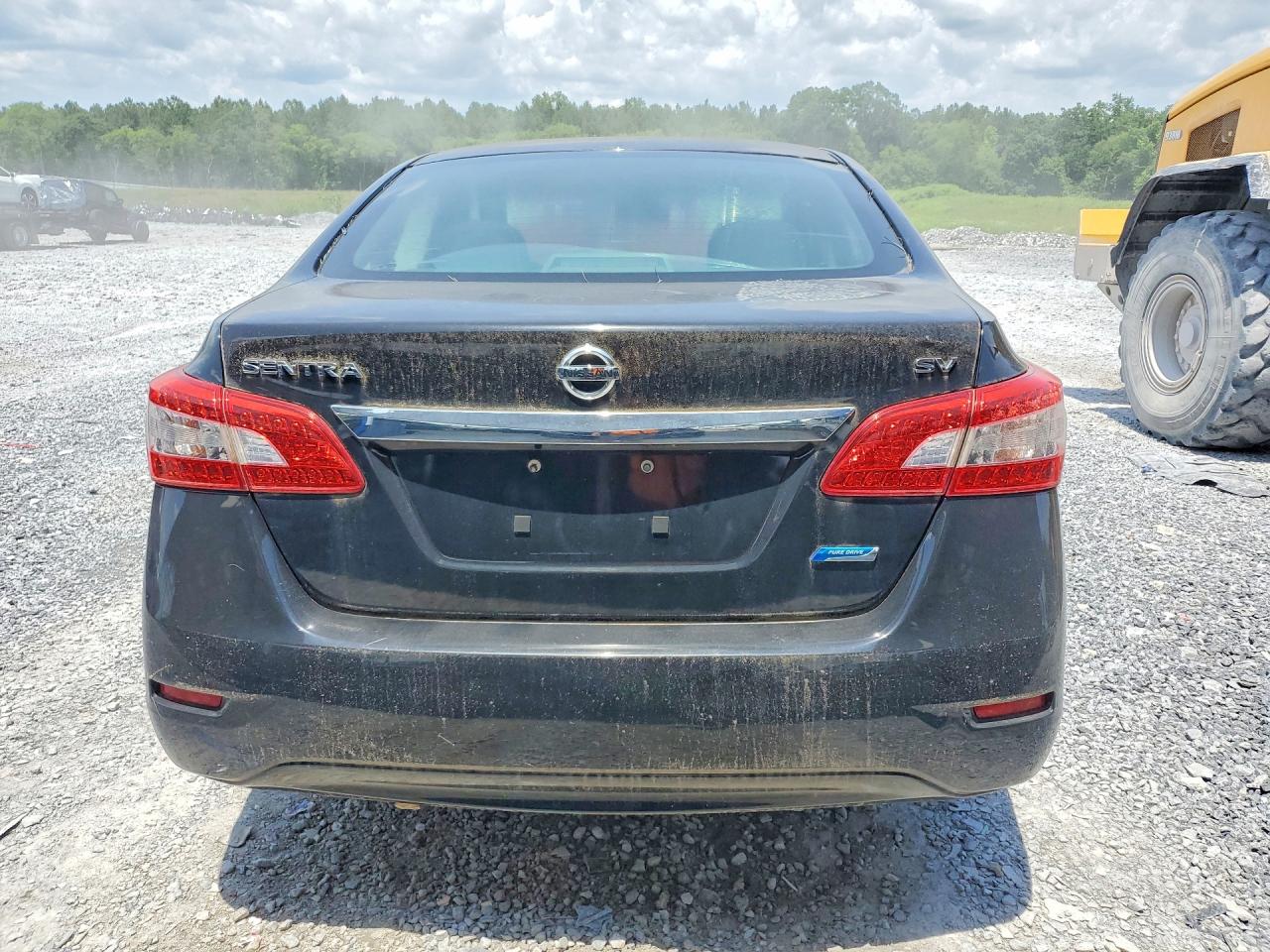 2014 Nissan Sentra Sv Black vin: 3N1AB7AP7EY339163