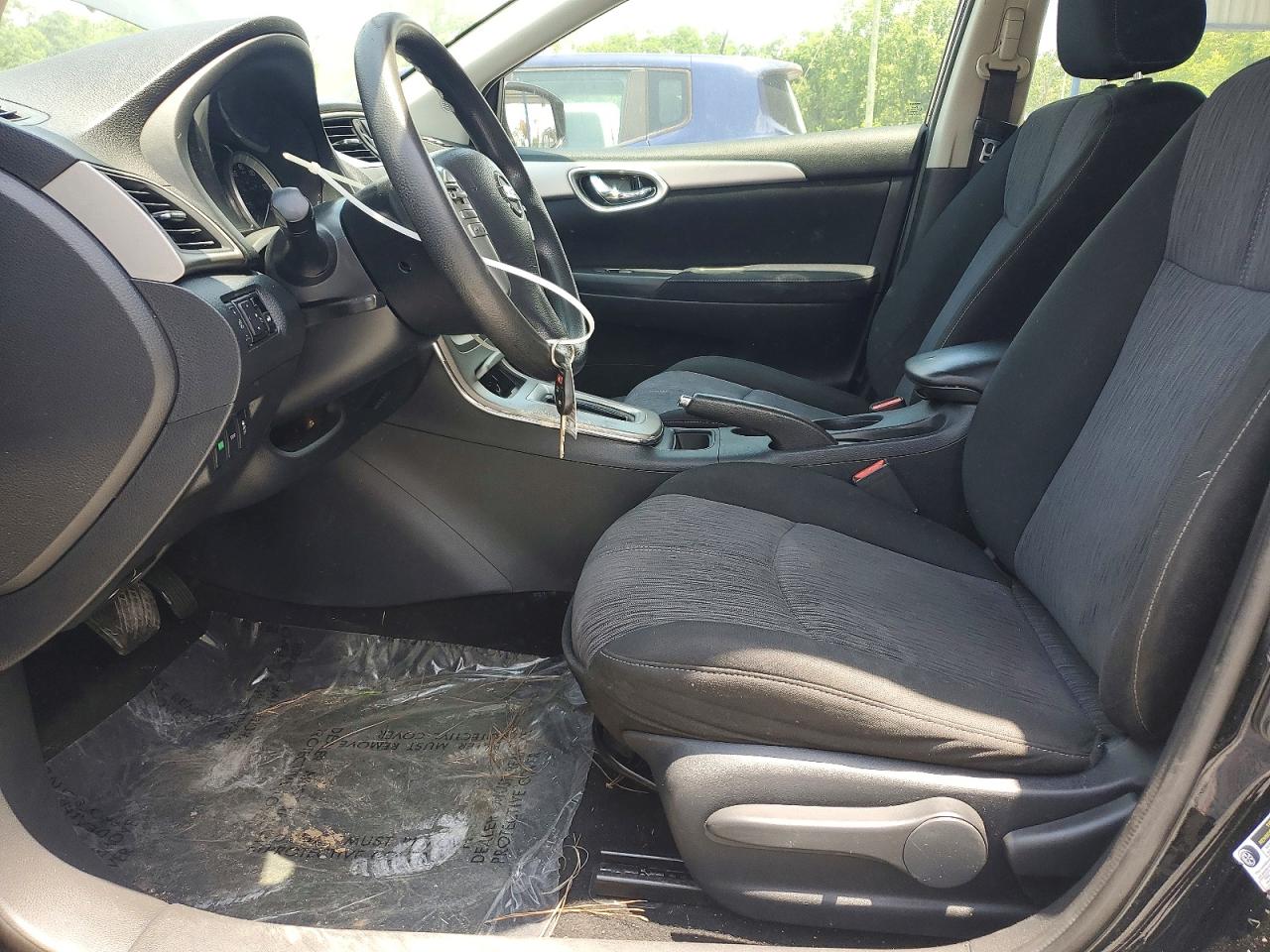 2014 Nissan Sentra Sv Black vin: 3N1AB7AP7EY339163