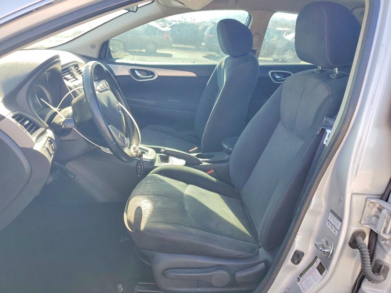 2015 Nissan Sentra Sv Silver vin: 3N1AB7AP7FL632530