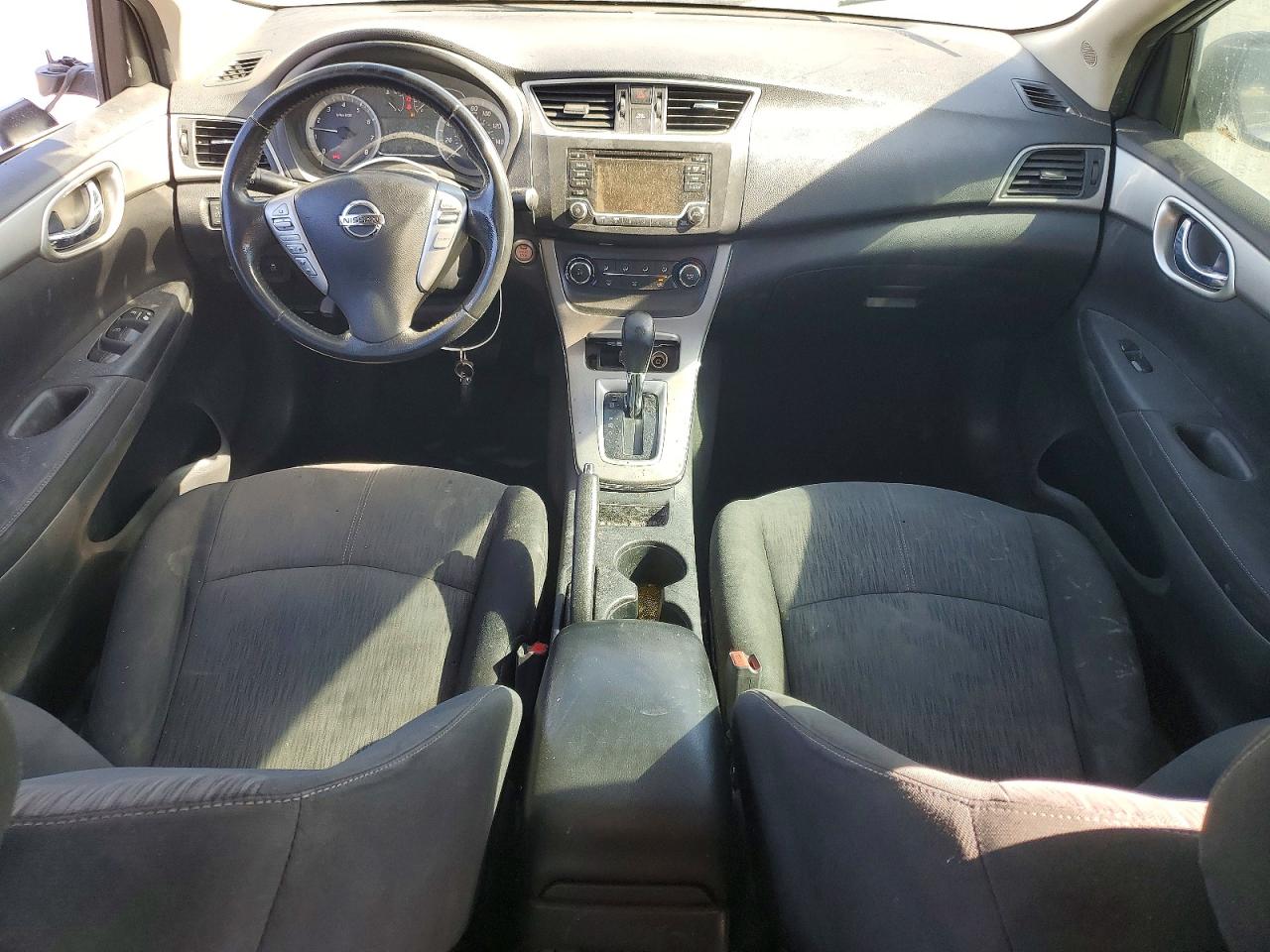 2015 Nissan Sentra Sv Silver vin: 3N1AB7AP7FL632530
