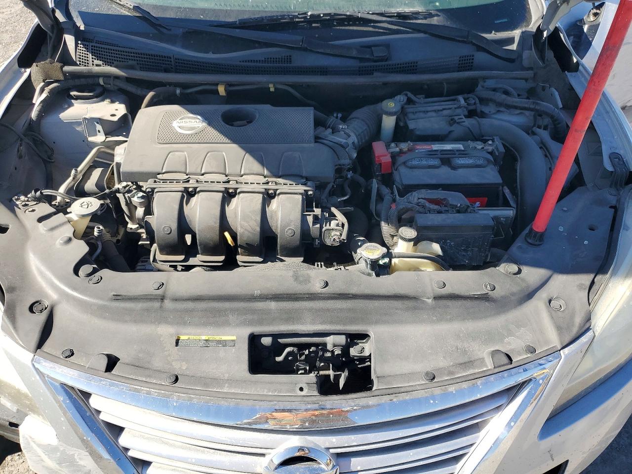 2015 Nissan Sentra Sv Silver vin: 3N1AB7AP7FL632530