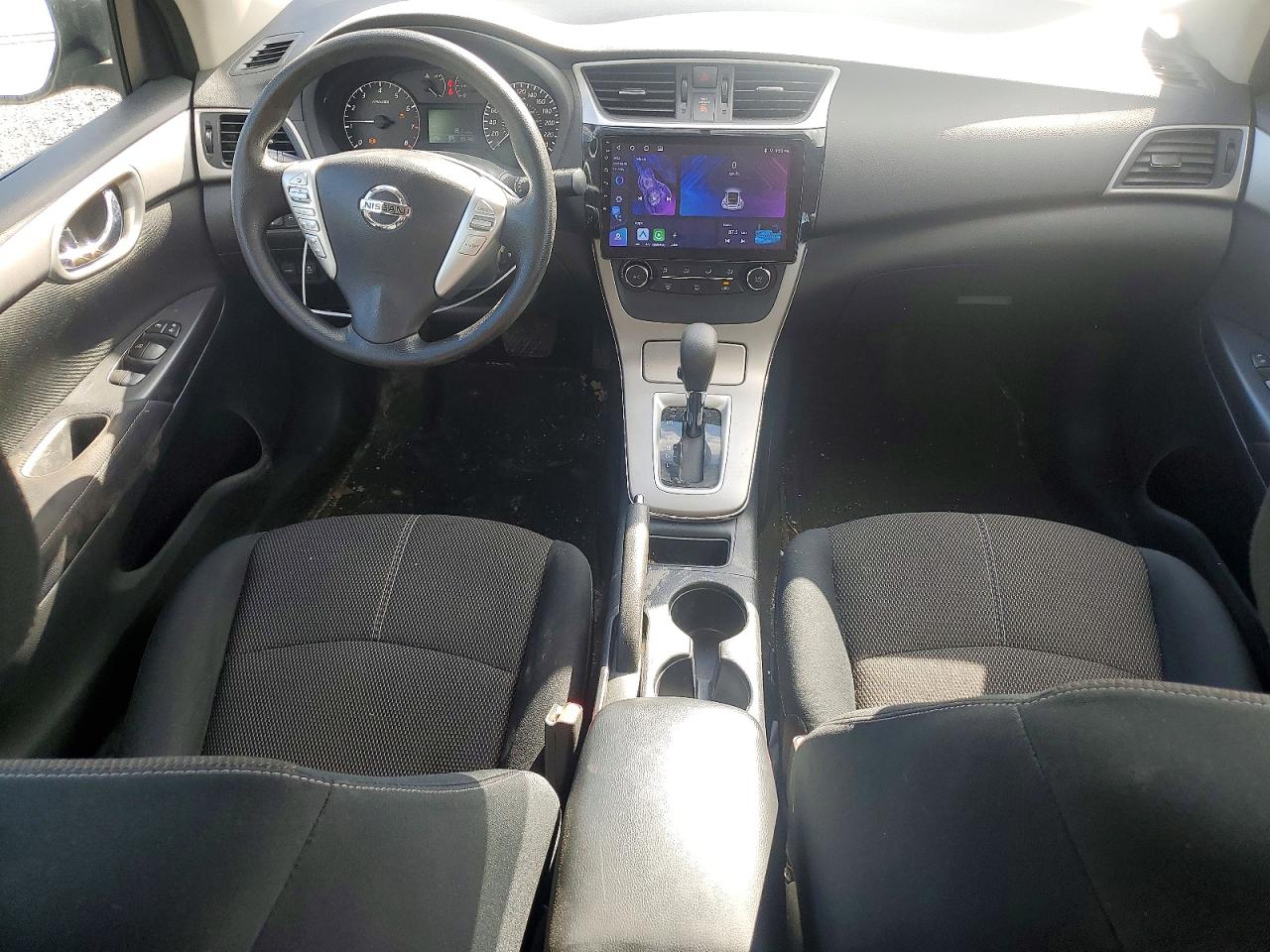 2015 Nissan Sentra S Черный vin: 3N1AB7AP7FL633421