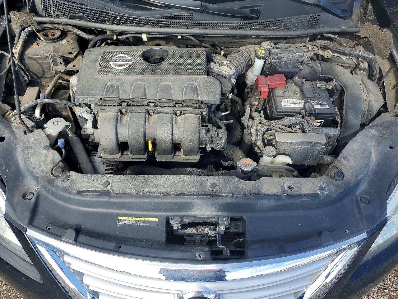 2015 Nissan Sentra S Черный vin: 3N1AB7AP7FL633421