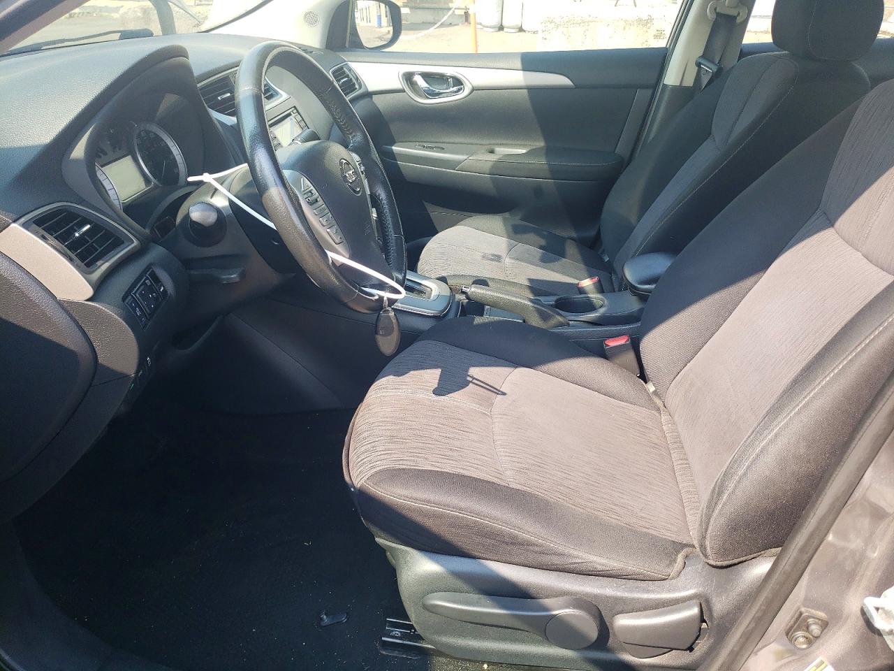 2015 Nissan Sentra Sv Серый vin: 3N1AB7AP7FL635282