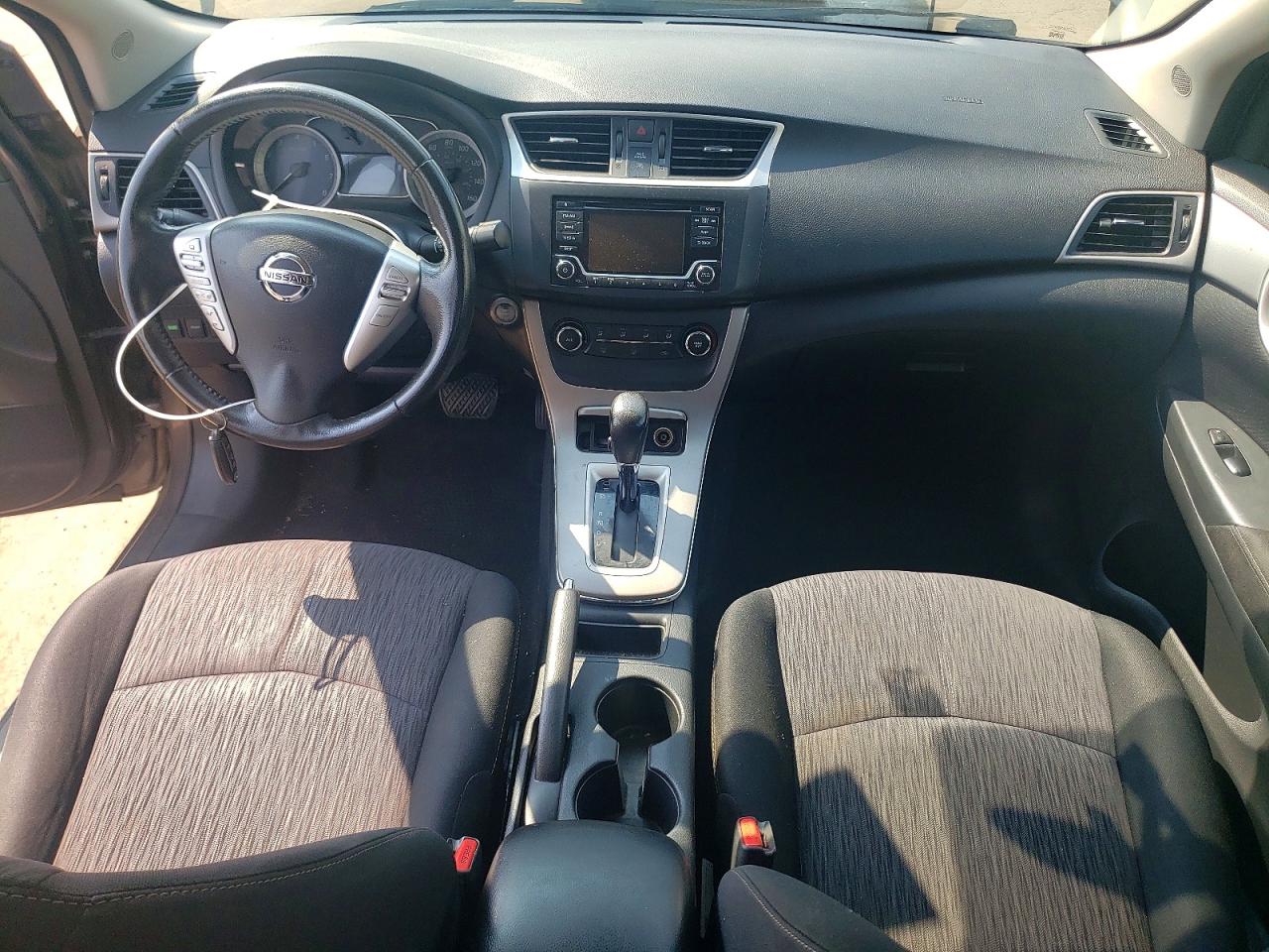 2015 Nissan Sentra Sv Серый vin: 3N1AB7AP7FL635282