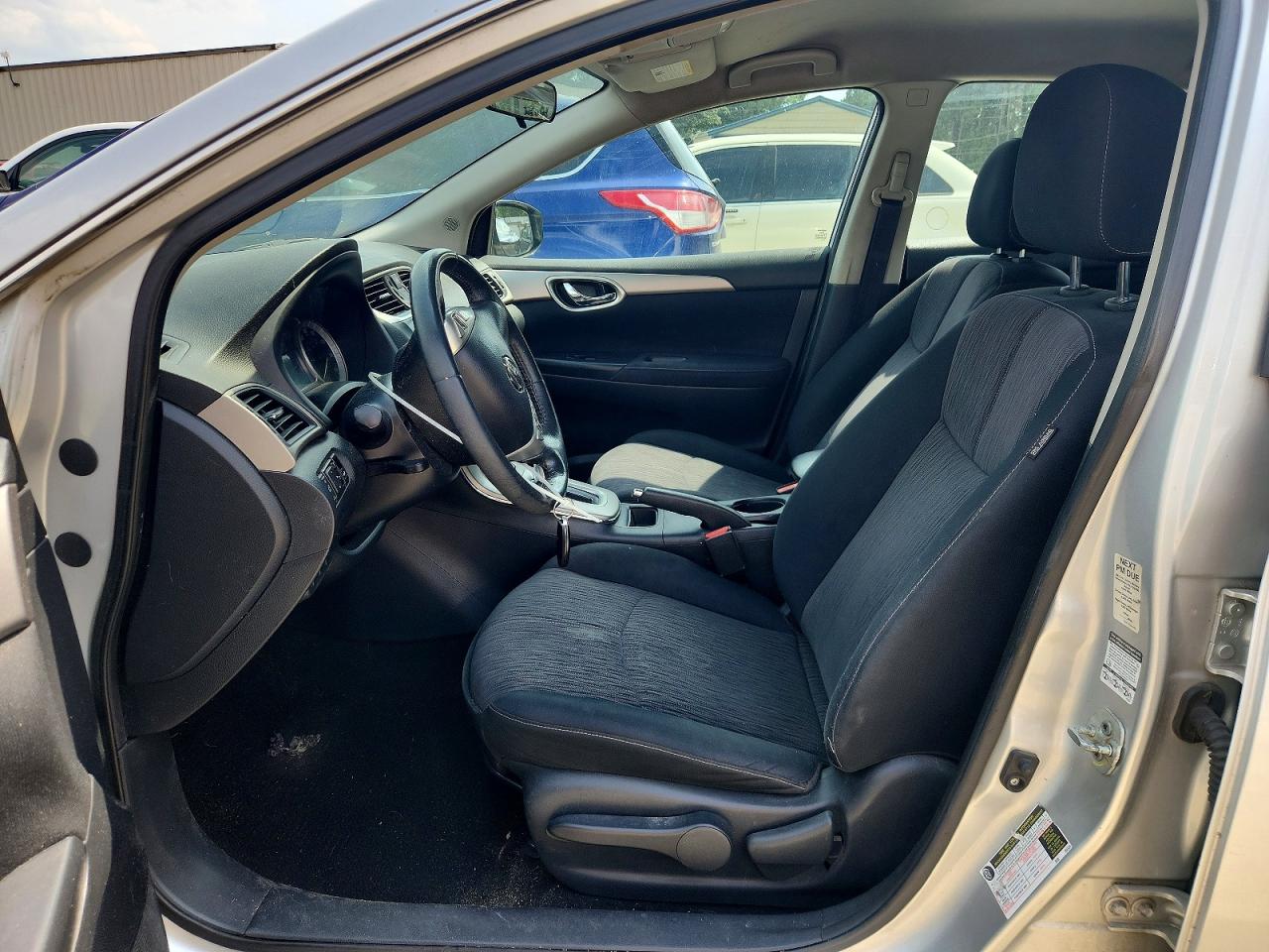 2015 Nissan Sentra Sv Silver vin: 3N1AB7AP7FL643396