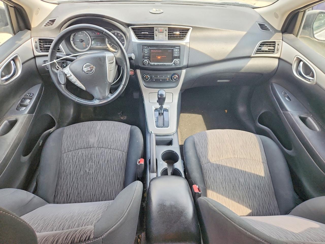 2015 Nissan Sentra Sv Silver vin: 3N1AB7AP7FL643396