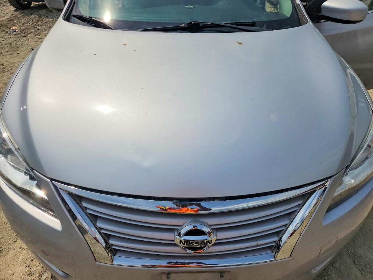 2015 Nissan Sentra Sv Silver vin: 3N1AB7AP7FL643396