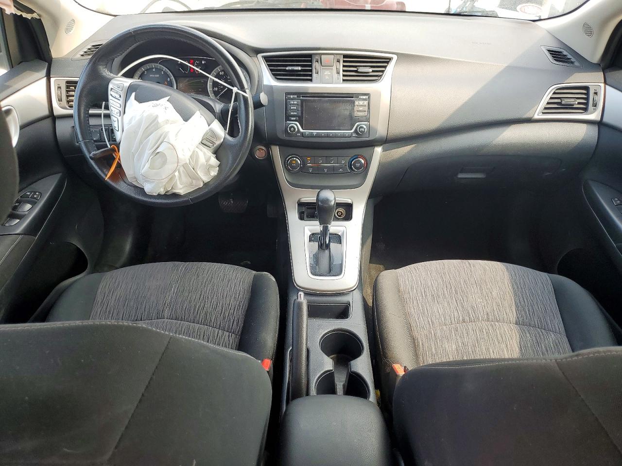 2015 Nissan Sentra Sv Silver vin: 3N1AB7AP7FL647898