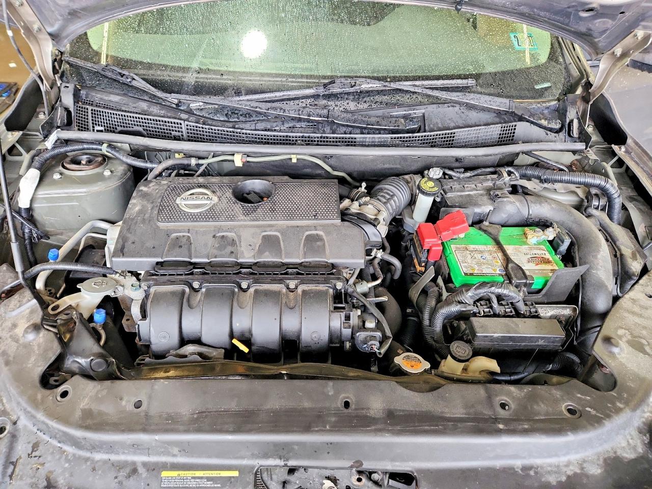2015 Nissan Sentra Sv Gray vin: 3N1AB7AP7FL658920