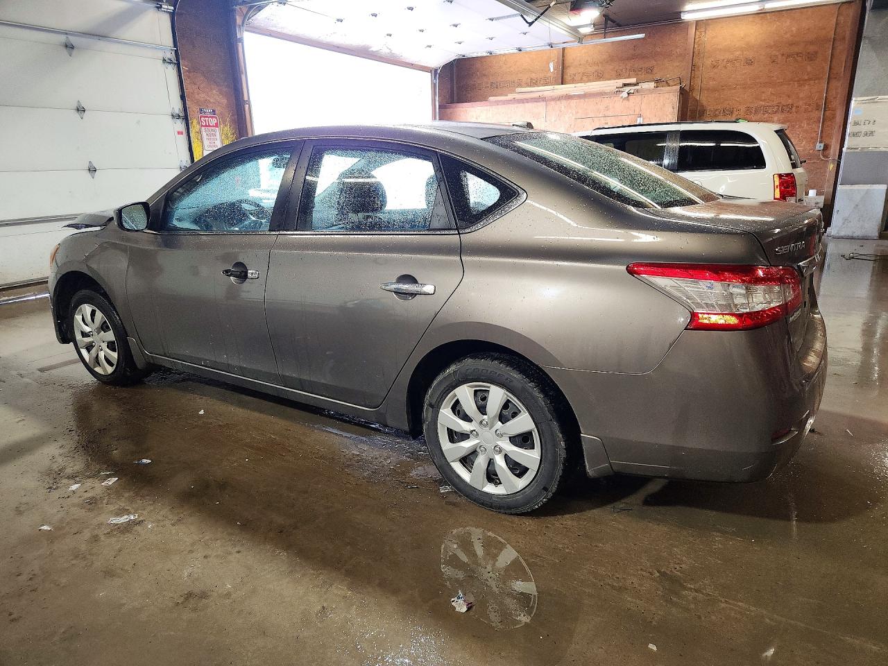 2015 Nissan Sentra Sv Gray vin: 3N1AB7AP7FL658920