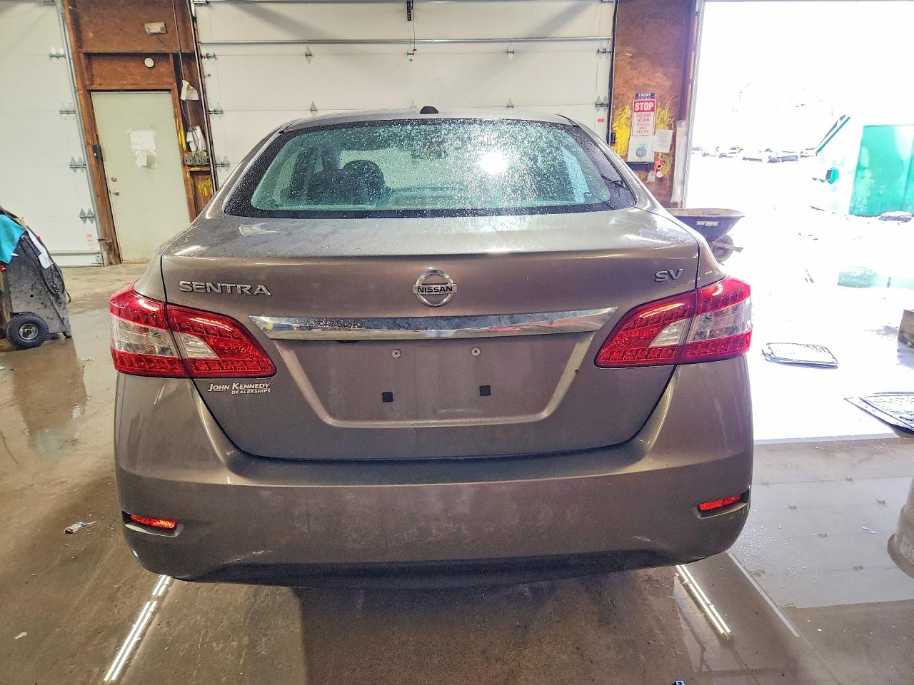 2015 Nissan Sentra Sv Gray vin: 3N1AB7AP7FL658920