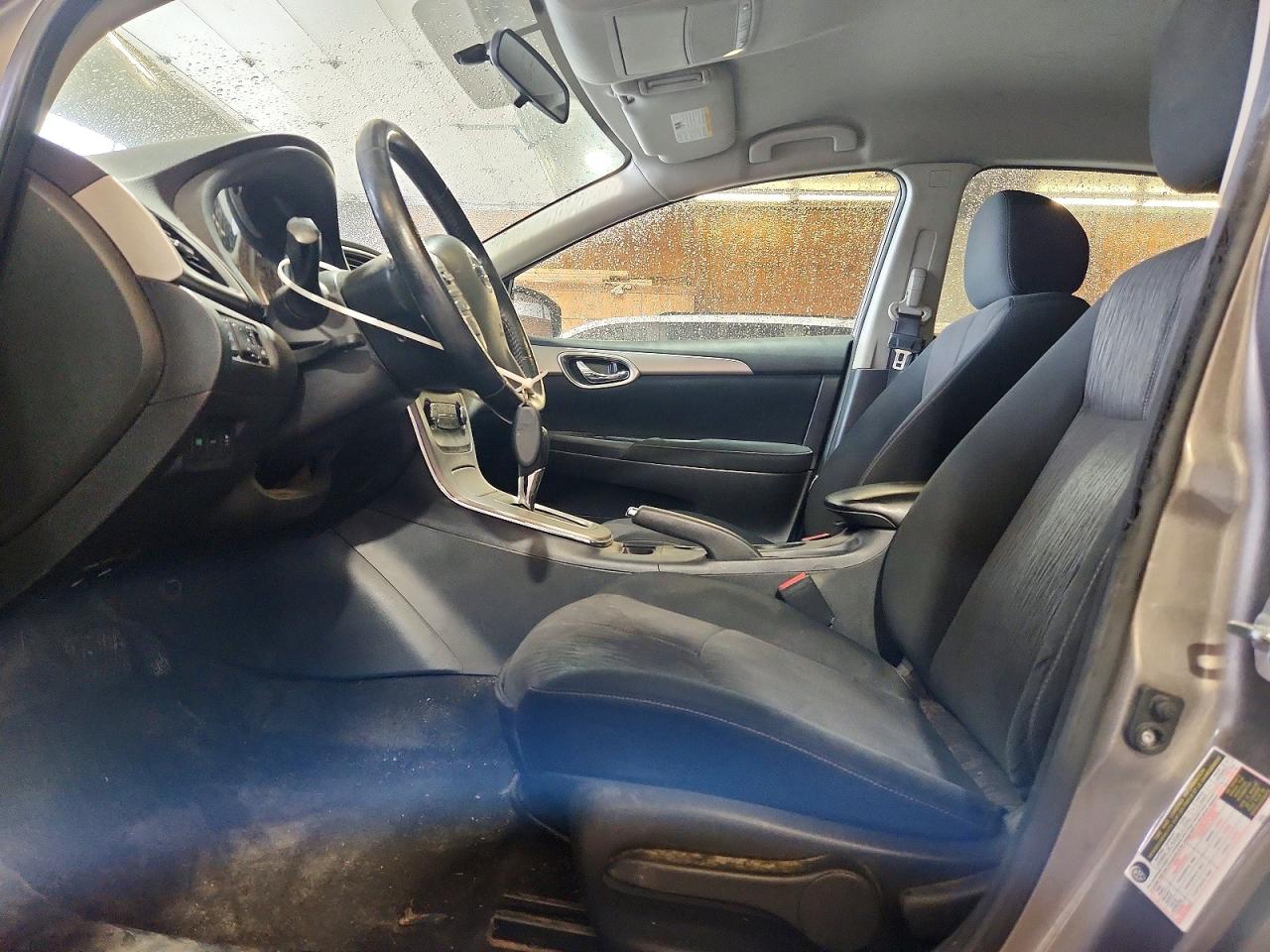 2015 Nissan Sentra Sv Gray vin: 3N1AB7AP7FL658920
