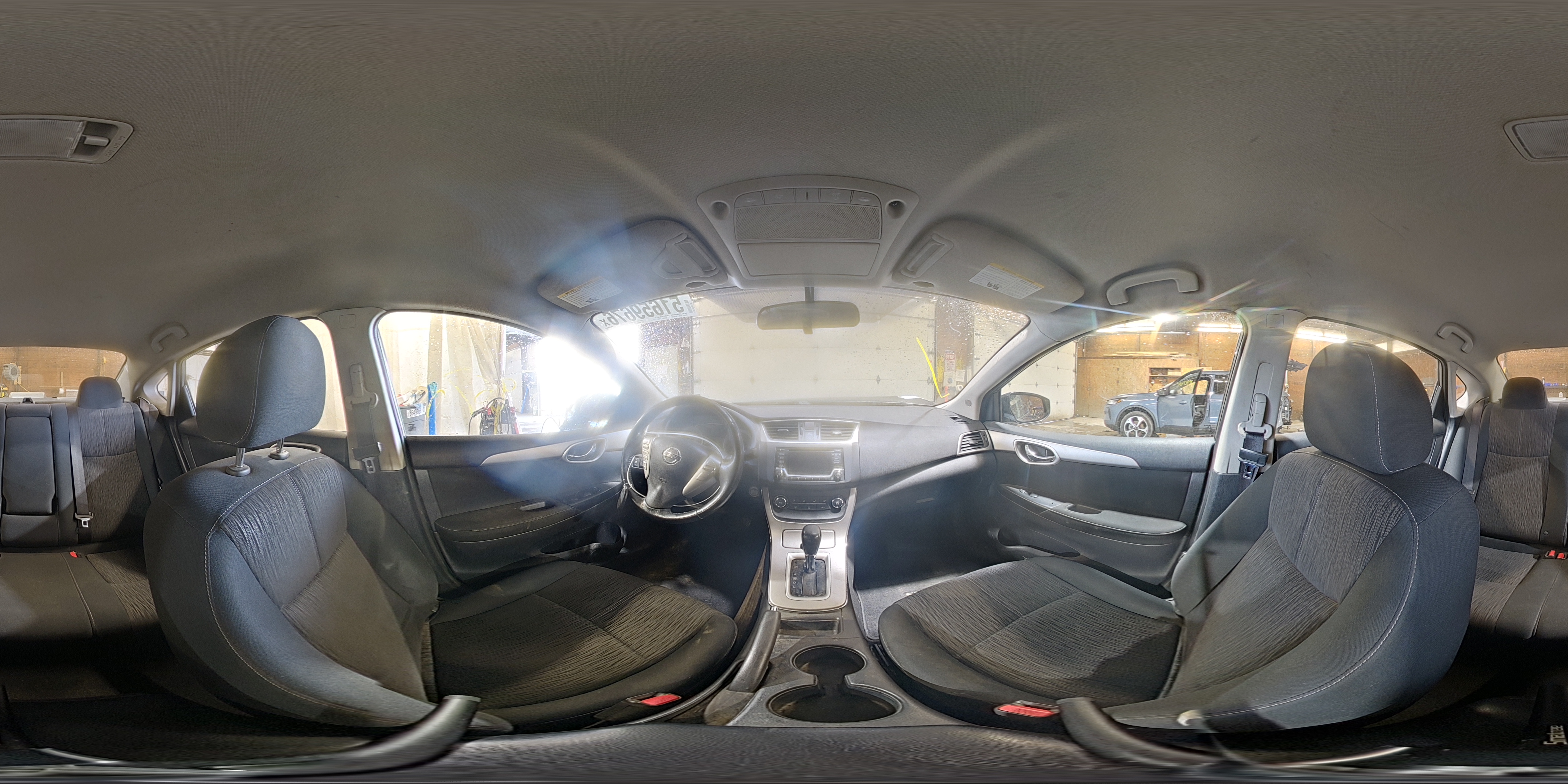 2015 Nissan Sentra Sv Gray vin: 3N1AB7AP7FL658920