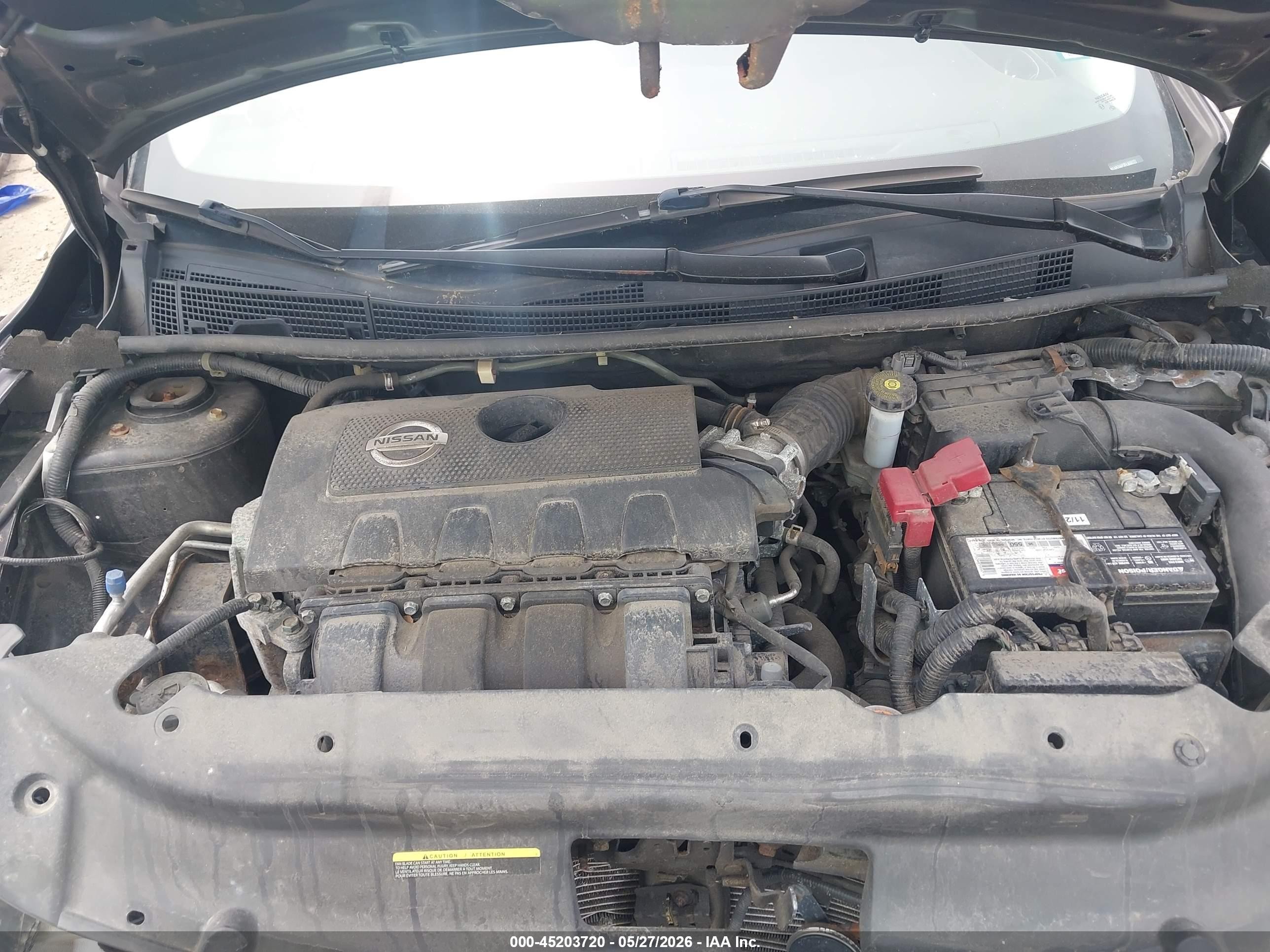 2015 Nissan Sentra Fe+ S/s/sl/sr/sv Gray vin: 3N1AB7AP7FL659727