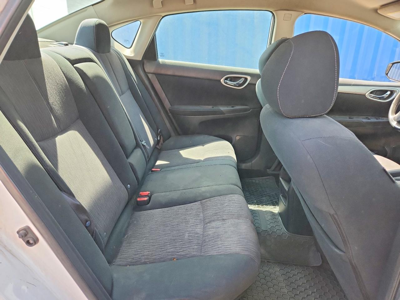 2015 Nissan Sentra Sv White vin: 3N1AB7AP7FL662689