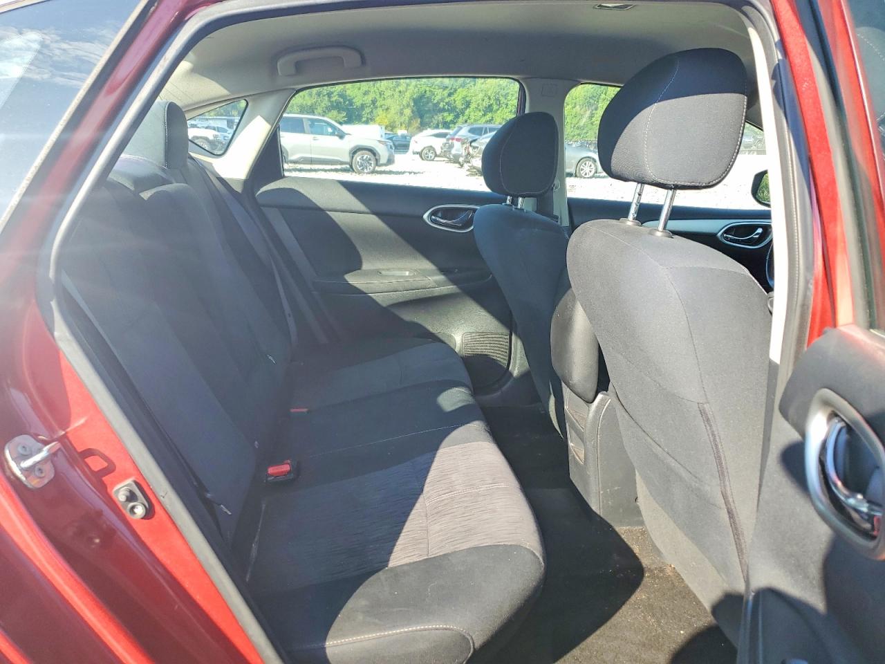 2015 Nissan Sentra Sv Бордовый vin: 3N1AB7AP7FL664913
