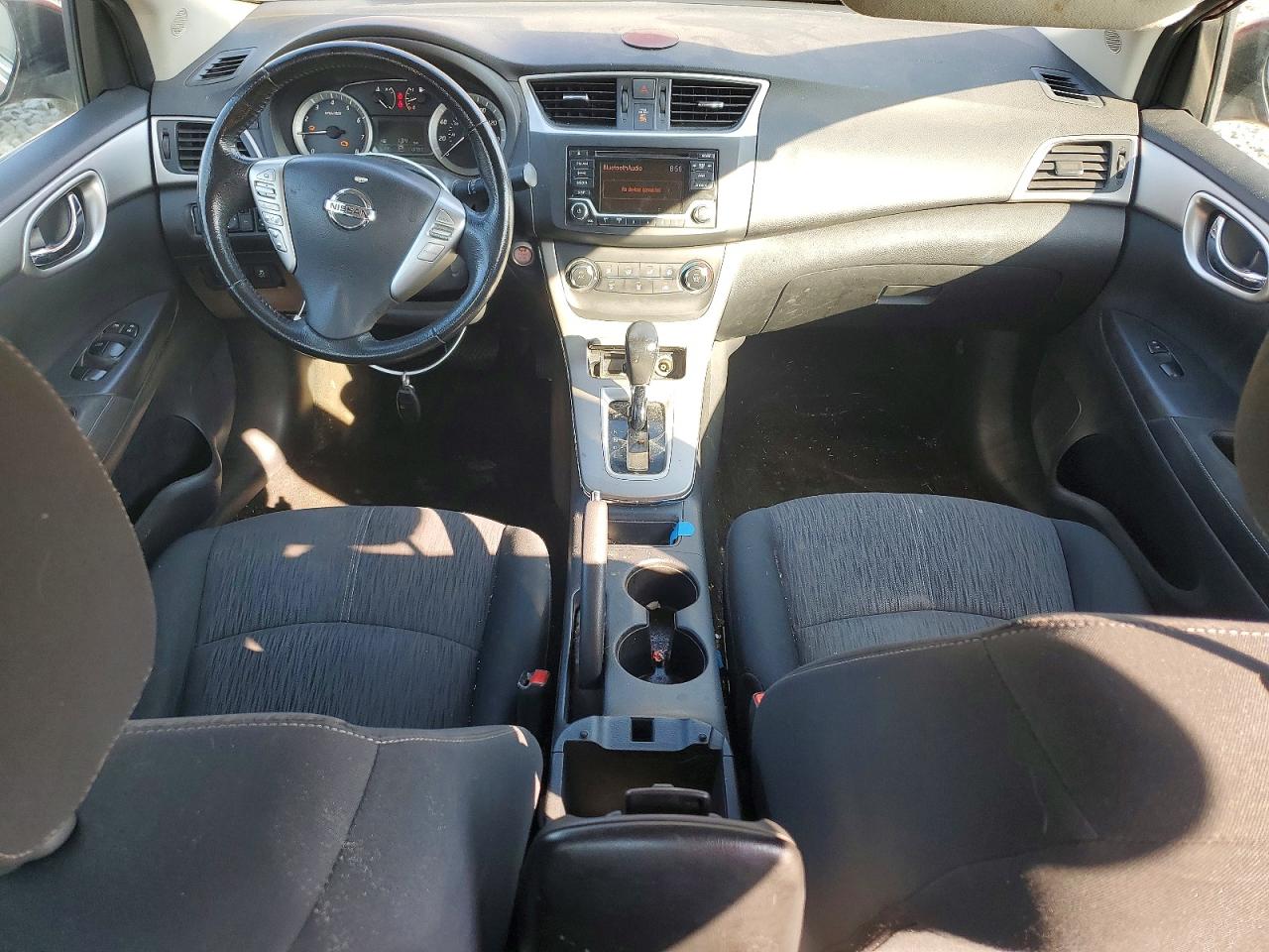 2015 Nissan Sentra Sv Бордовый vin: 3N1AB7AP7FL664913