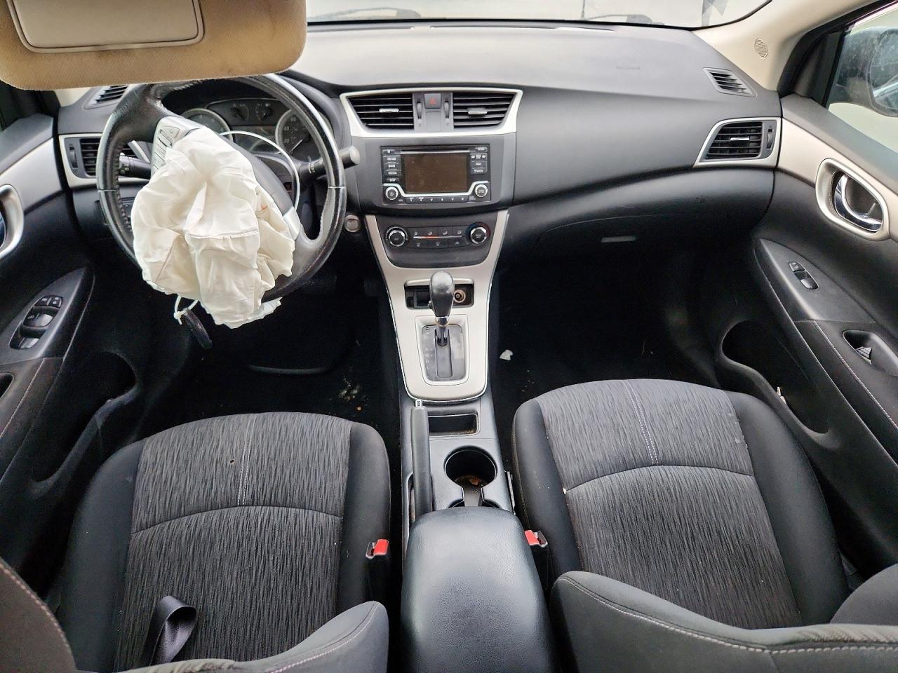 2015 Nissan Sentra Sv Black vin: 3N1AB7AP7FL666614