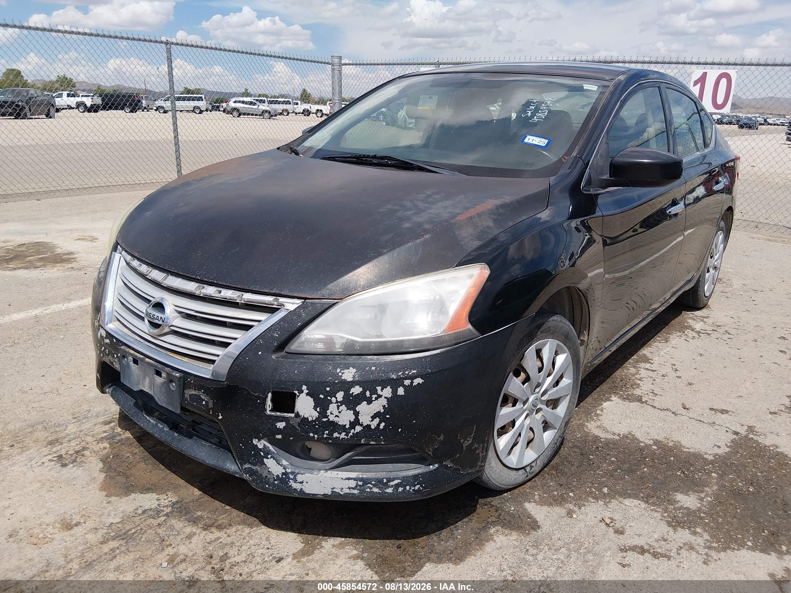 2015 Nissan Sentra Sv Черный vin: 3N1AB7AP7FL676852