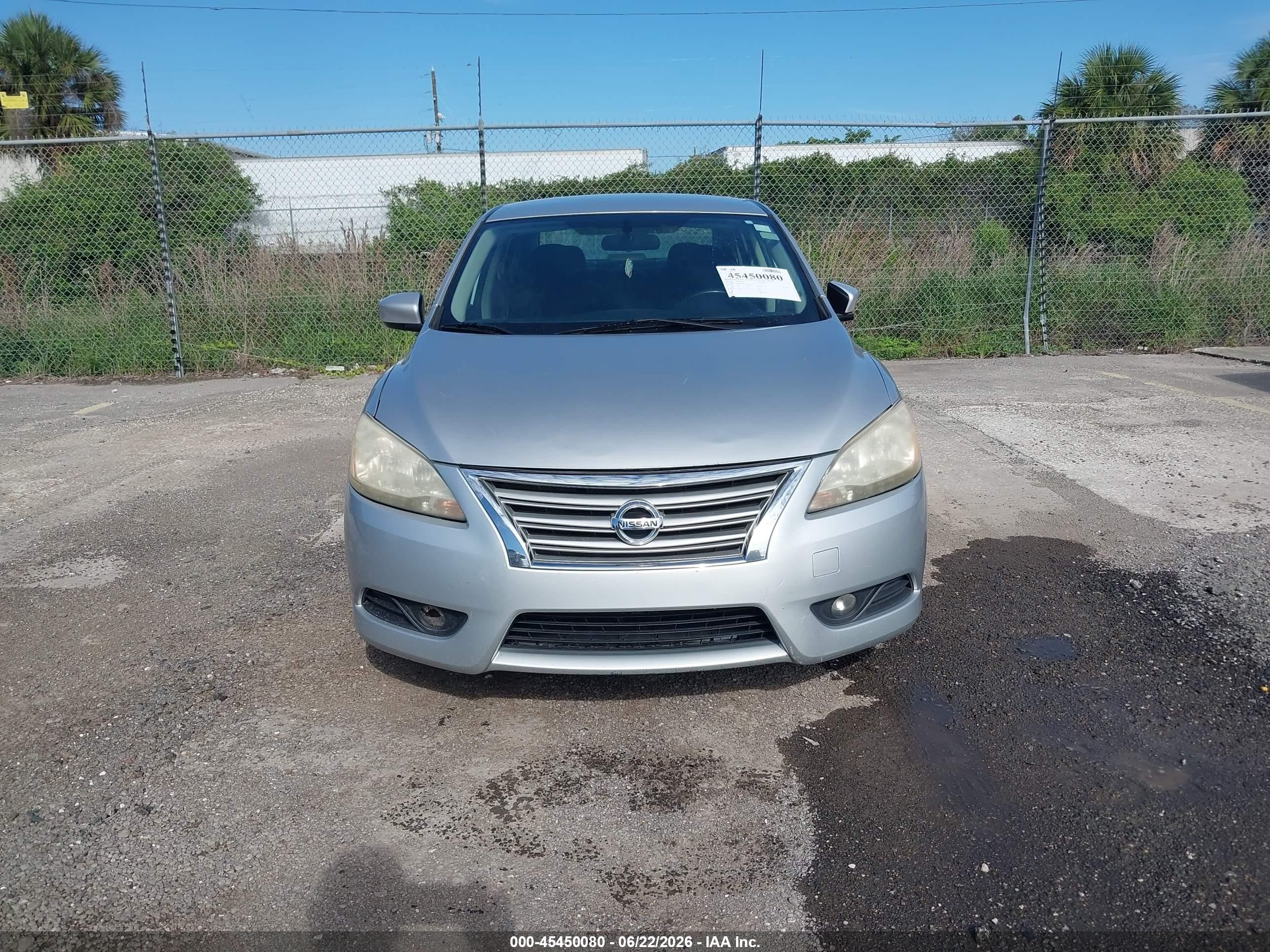 2015 Nissan Sentra Sv Silver vin: 3N1AB7AP7FL685213