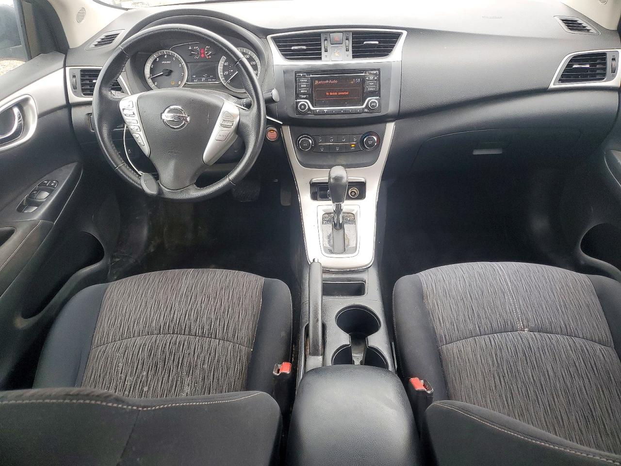 2015 Nissan Sentra Sv Серый vin: 3N1AB7AP7FL688886
