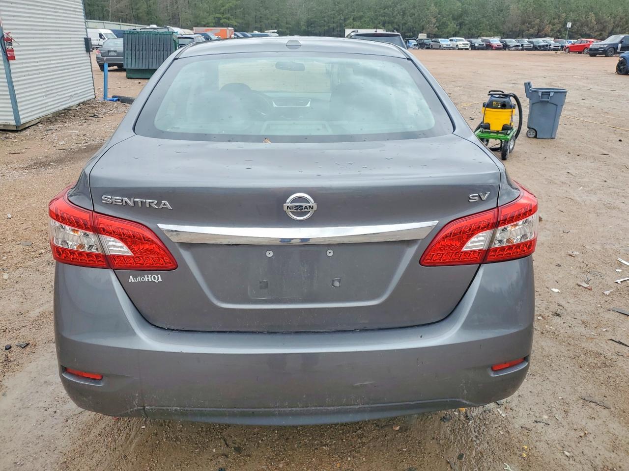 2015 Nissan Sentra Sv Серый vin: 3N1AB7AP7FL688886