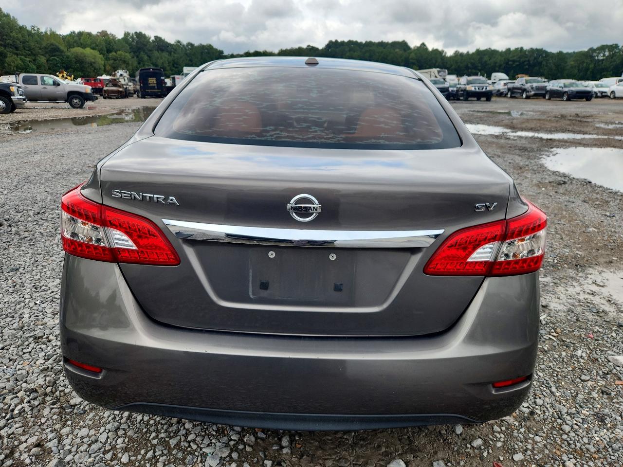 2015 Nissan Sentra Sv Tan vin: 3N1AB7AP7FL689875