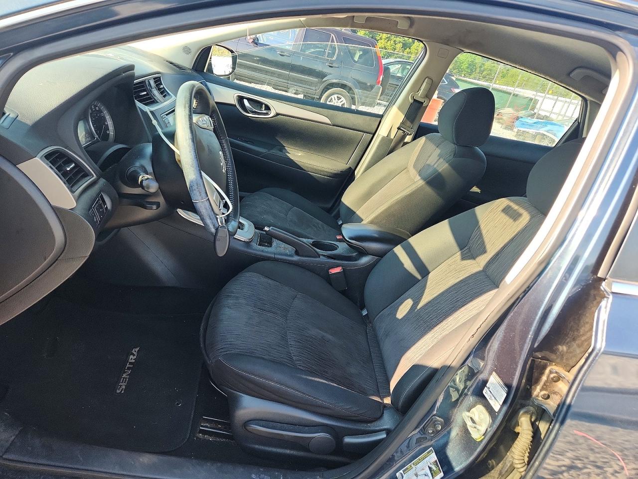 2015 Nissan Sentra Sv Blue vin: 3N1AB7AP7FL691769