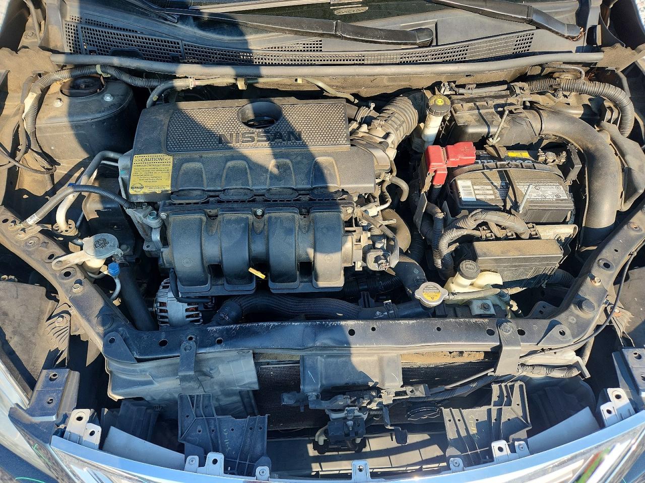 2015 Nissan Sentra Sv Blue vin: 3N1AB7AP7FL691769