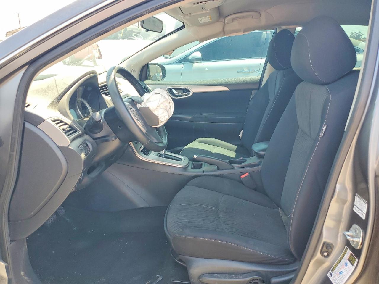 2015 Nissan Sentra Sv Серый vin: 3N1AB7AP7FL693117