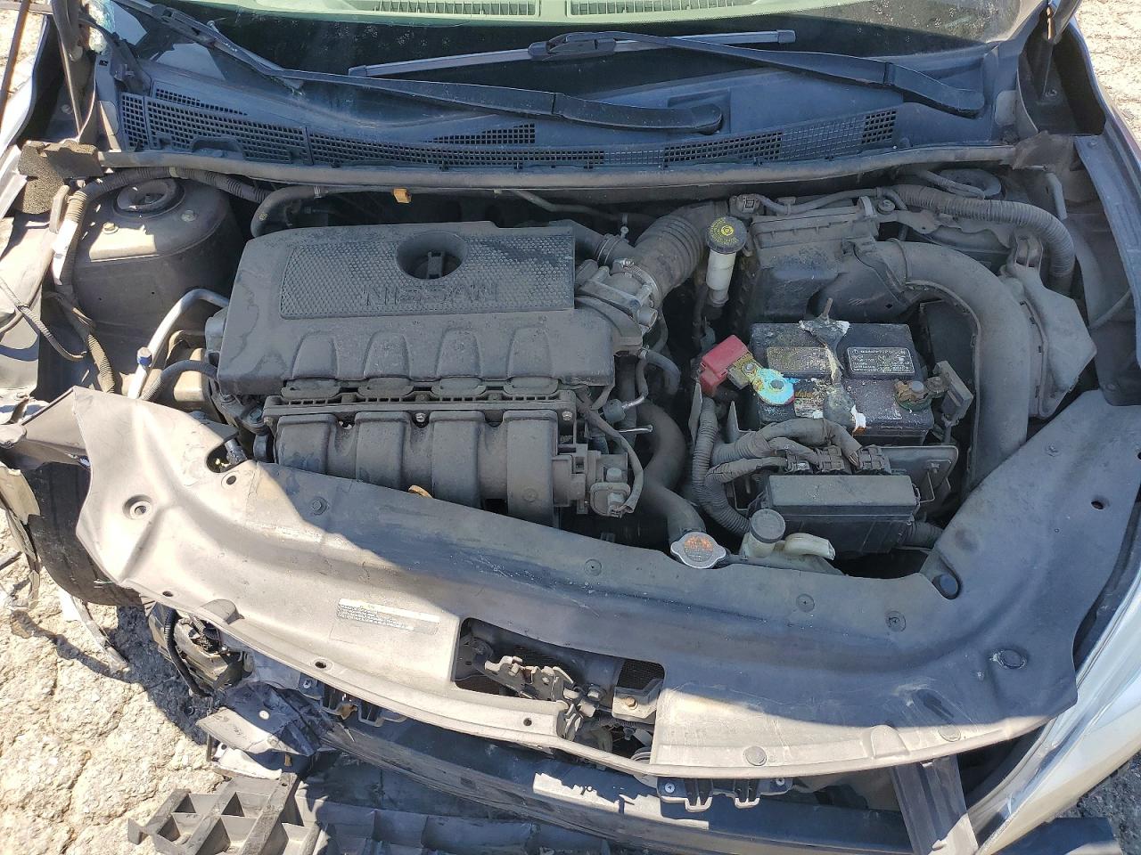2015 Nissan Sentra Sv Серый vin: 3N1AB7AP7FL693117