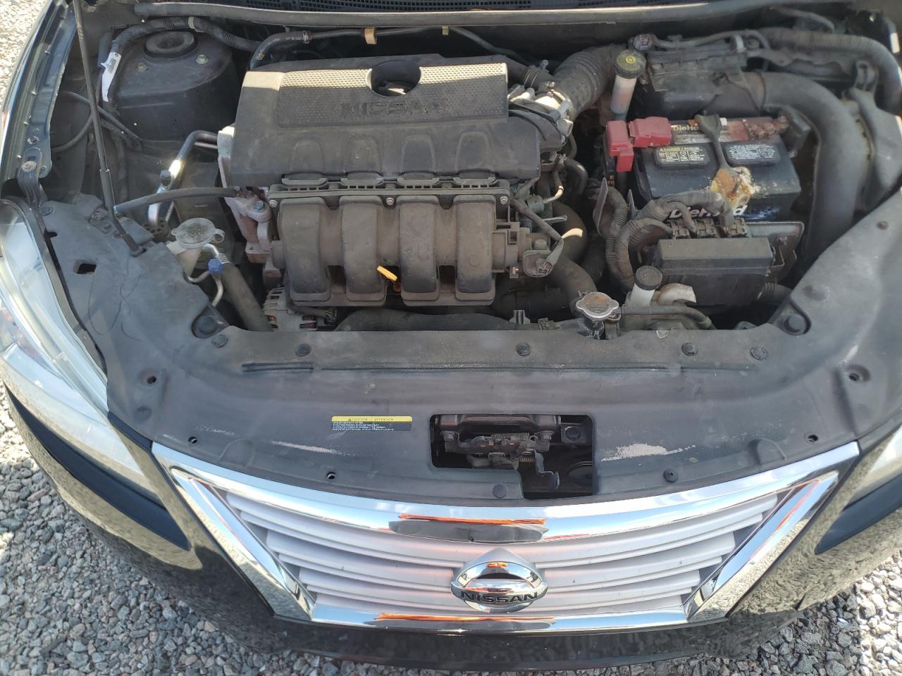 2015 Nissan Sentra Sv Black vin: 3N1AB7AP7FL695000
