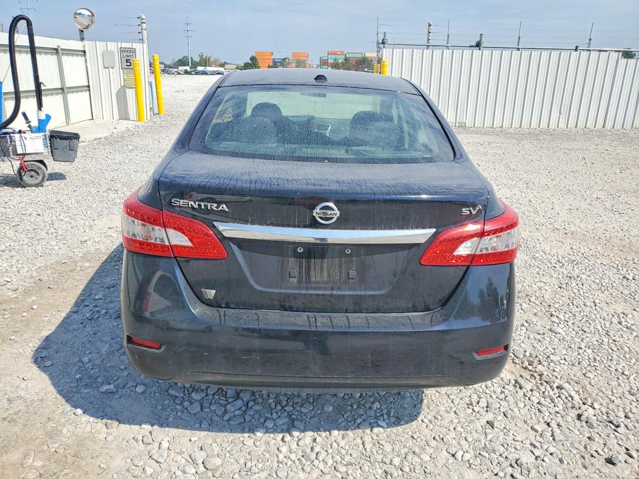 2015 Nissan Sentra Sv Черный vin: 3N1AB7AP7FY212933