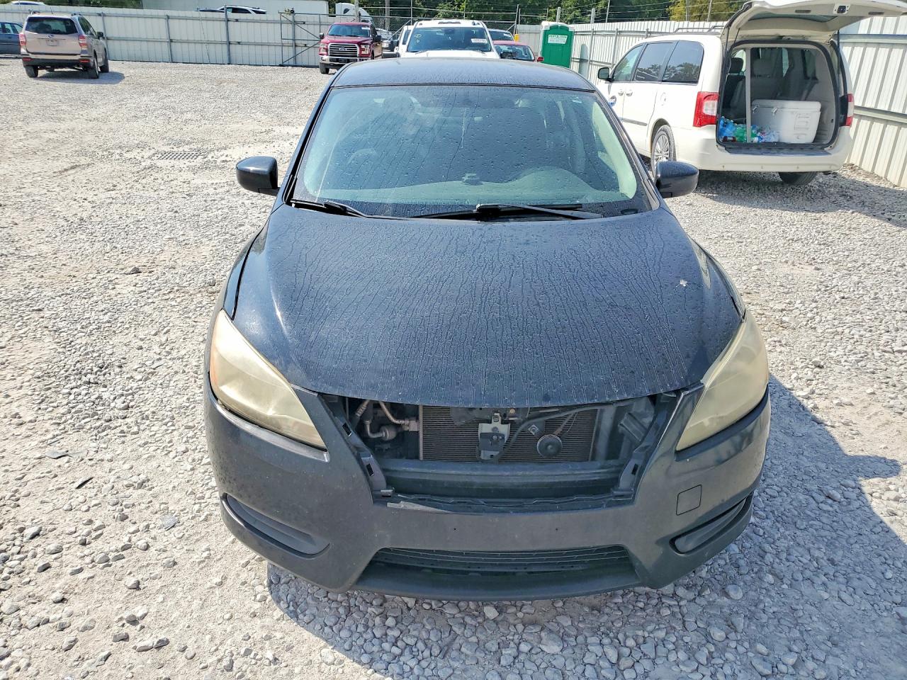 2015 Nissan Sentra Sv Черный vin: 3N1AB7AP7FY212933