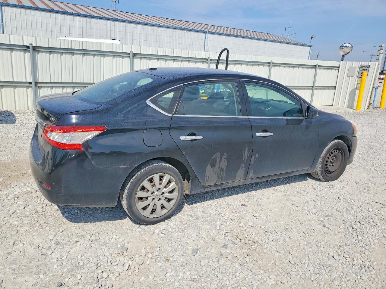2015 Nissan Sentra Sv Черный vin: 3N1AB7AP7FY212933