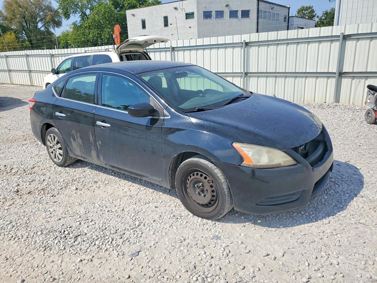 2015 Nissan Sentra Sv Black vin: 3N1AB7AP7FY212933