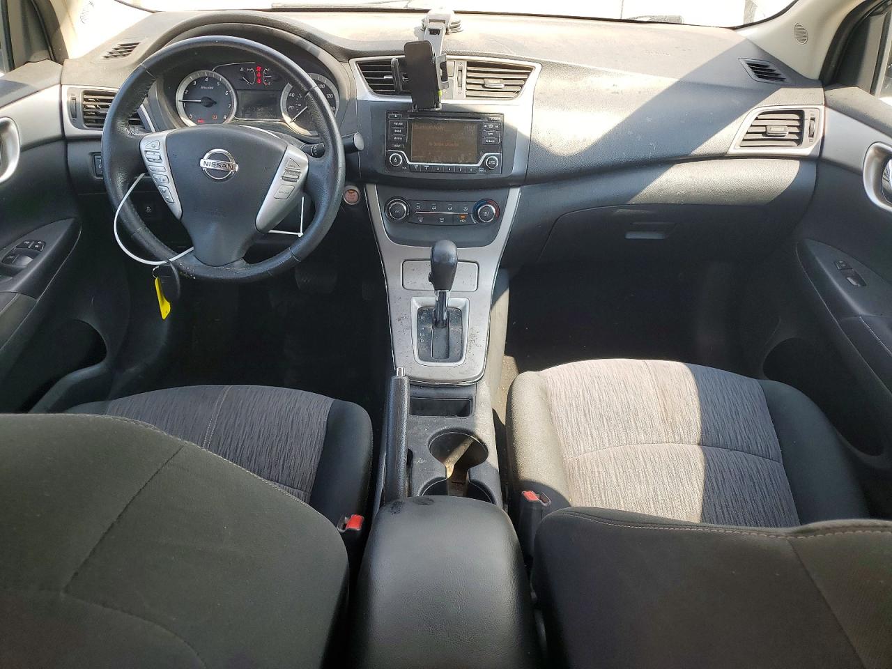 2015 Nissan Sentra Sv Black vin: 3N1AB7AP7FY212933