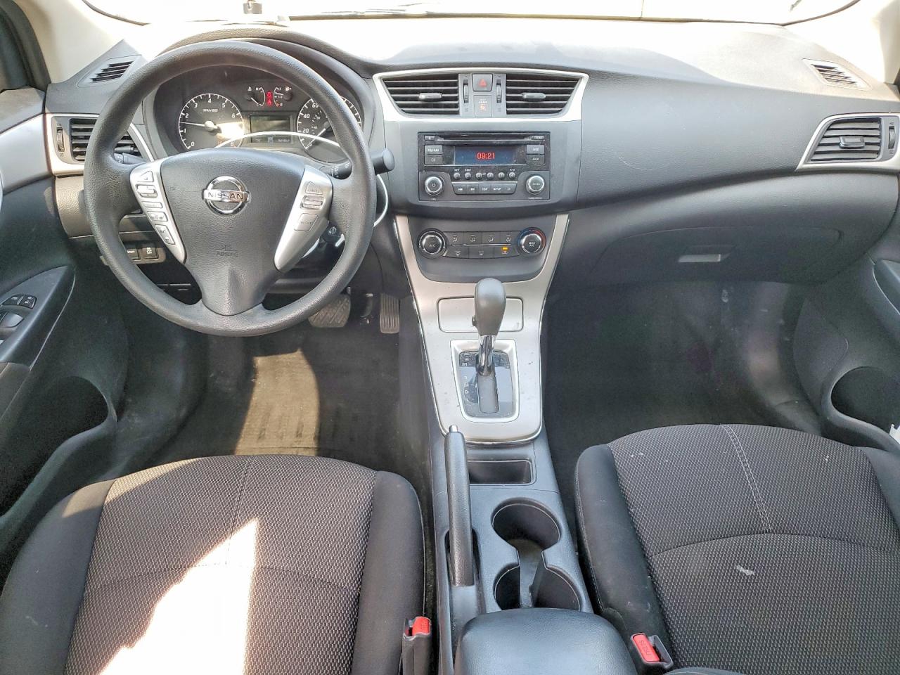 2015 Nissan Sentra S Black vin: 3N1AB7AP7FY219459