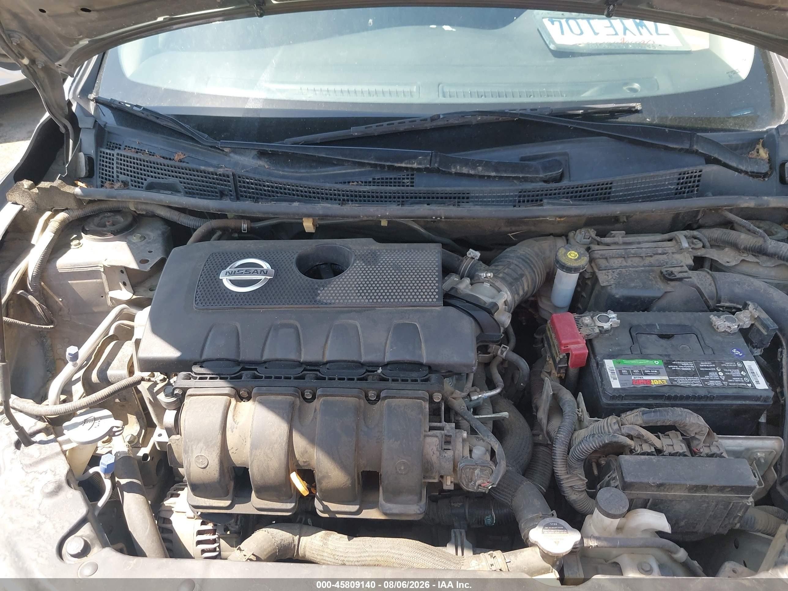 2015 Nissan Sentra S Gray vin: 3N1AB7AP7FY220191