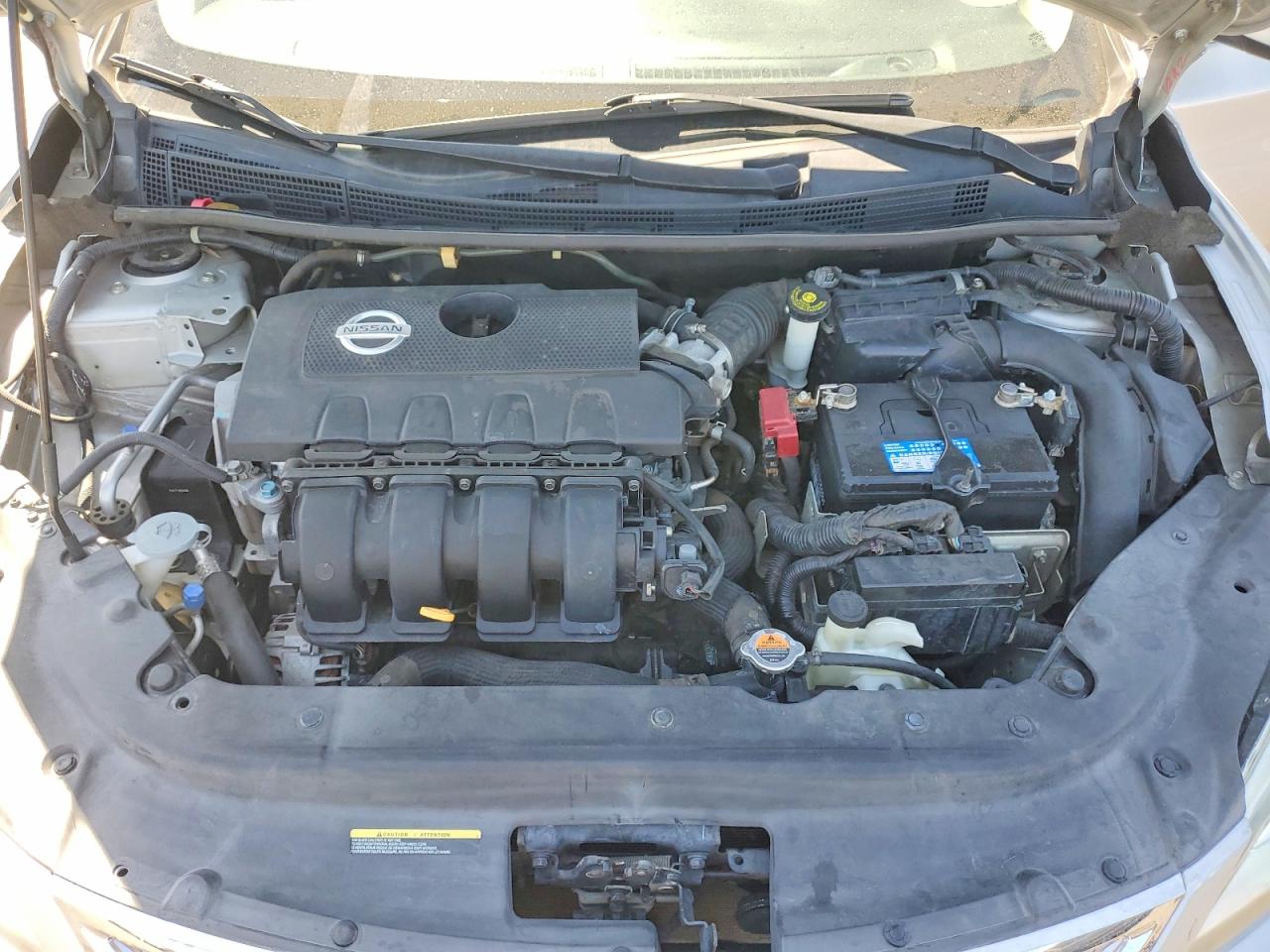 2015 Nissan Sentra S Silver vin: 3N1AB7AP7FY223530