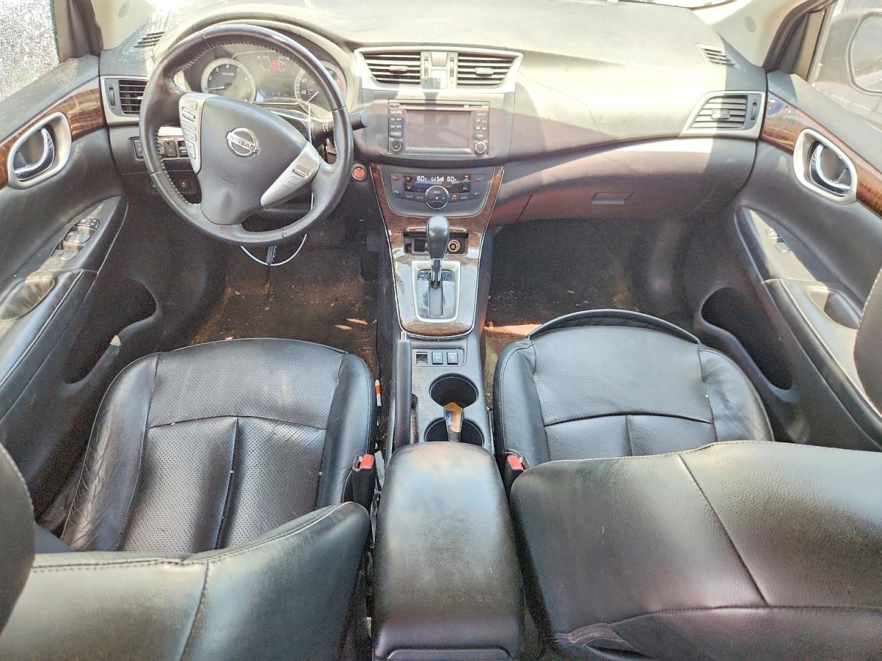 2015 Nissan Sentra Sl Угольный vin: 3N1AB7AP7FY225018