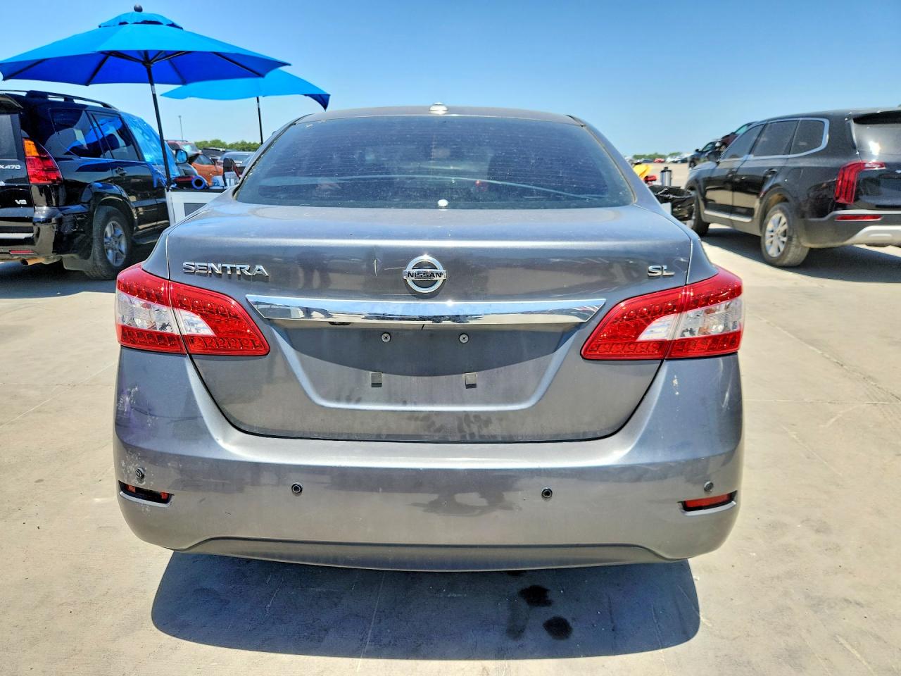 2015 Nissan Sentra Sl Угольный vin: 3N1AB7AP7FY225018