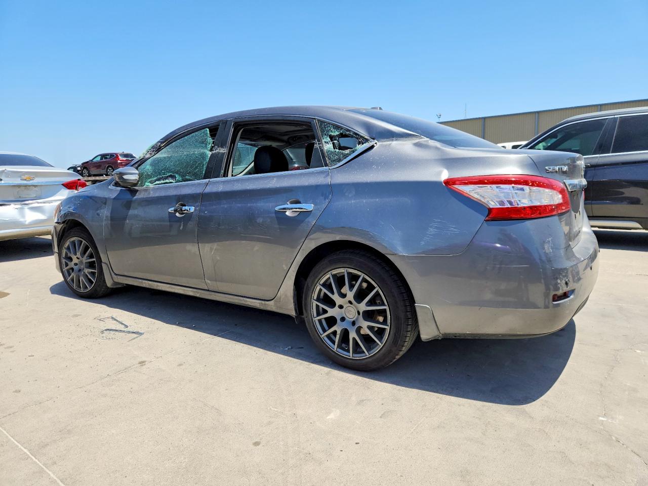 2015 Nissan Sentra Sl Угольный vin: 3N1AB7AP7FY225018