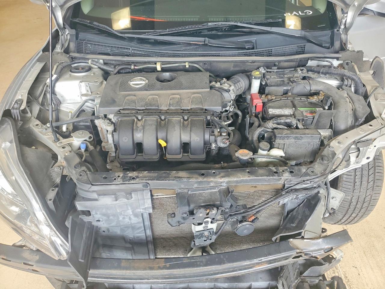 2015 Nissan Sentra Sv Silver vin: 3N1AB7AP7FY226394