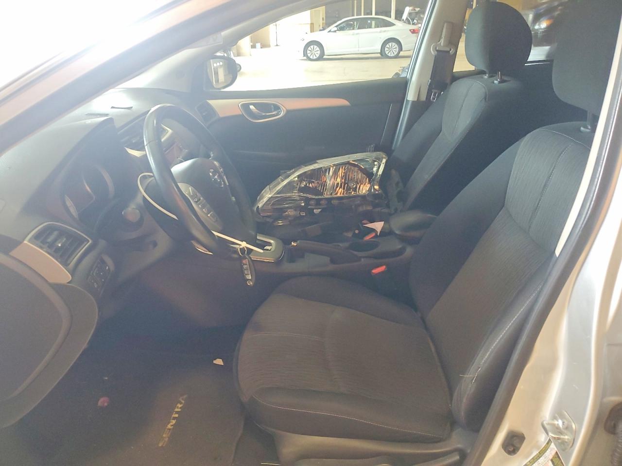 2015 Nissan Sentra Sv Silver vin: 3N1AB7AP7FY226394