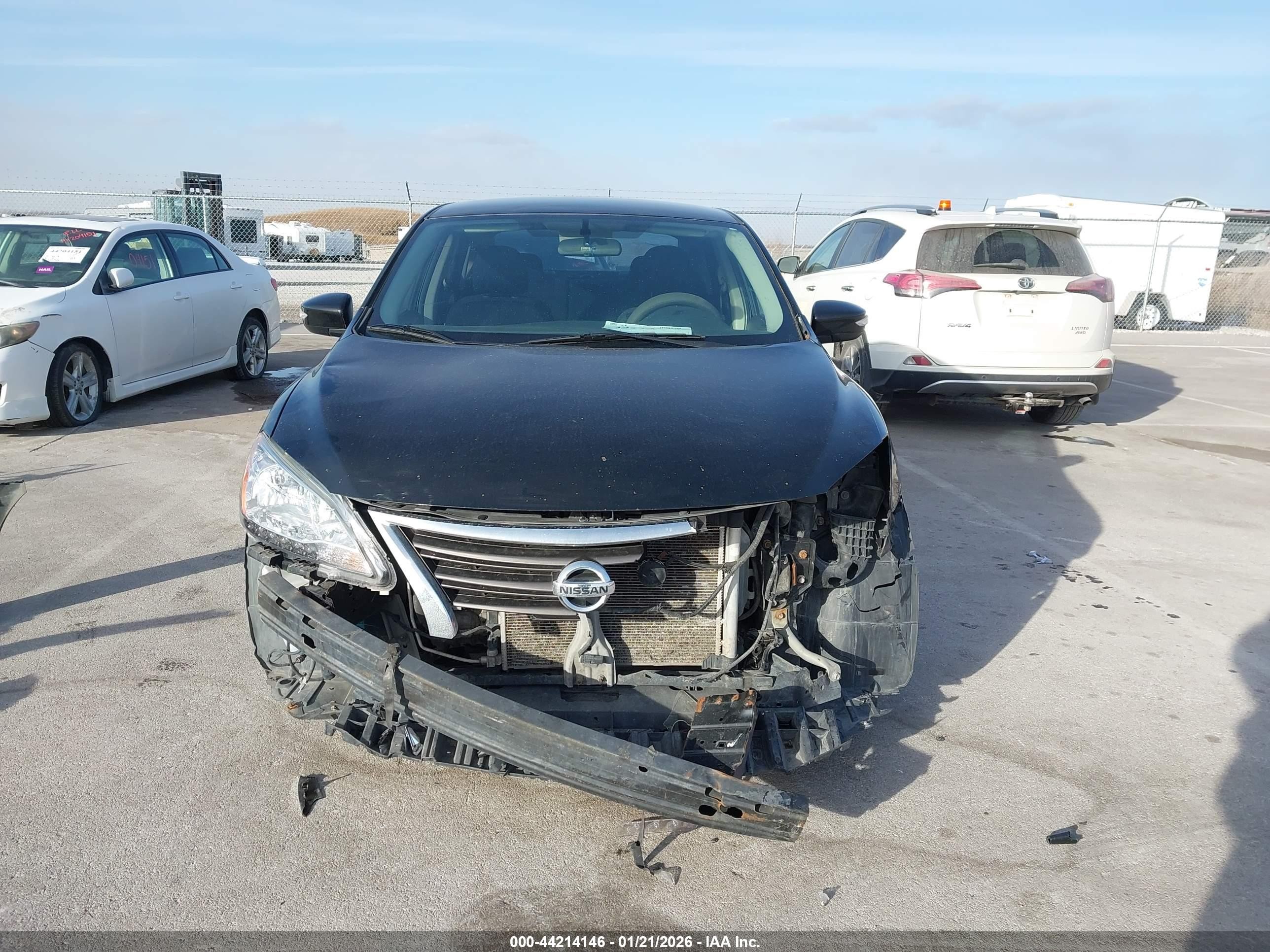 2015 Nissan Sentra Sr Black vin: 3N1AB7AP7FY231045