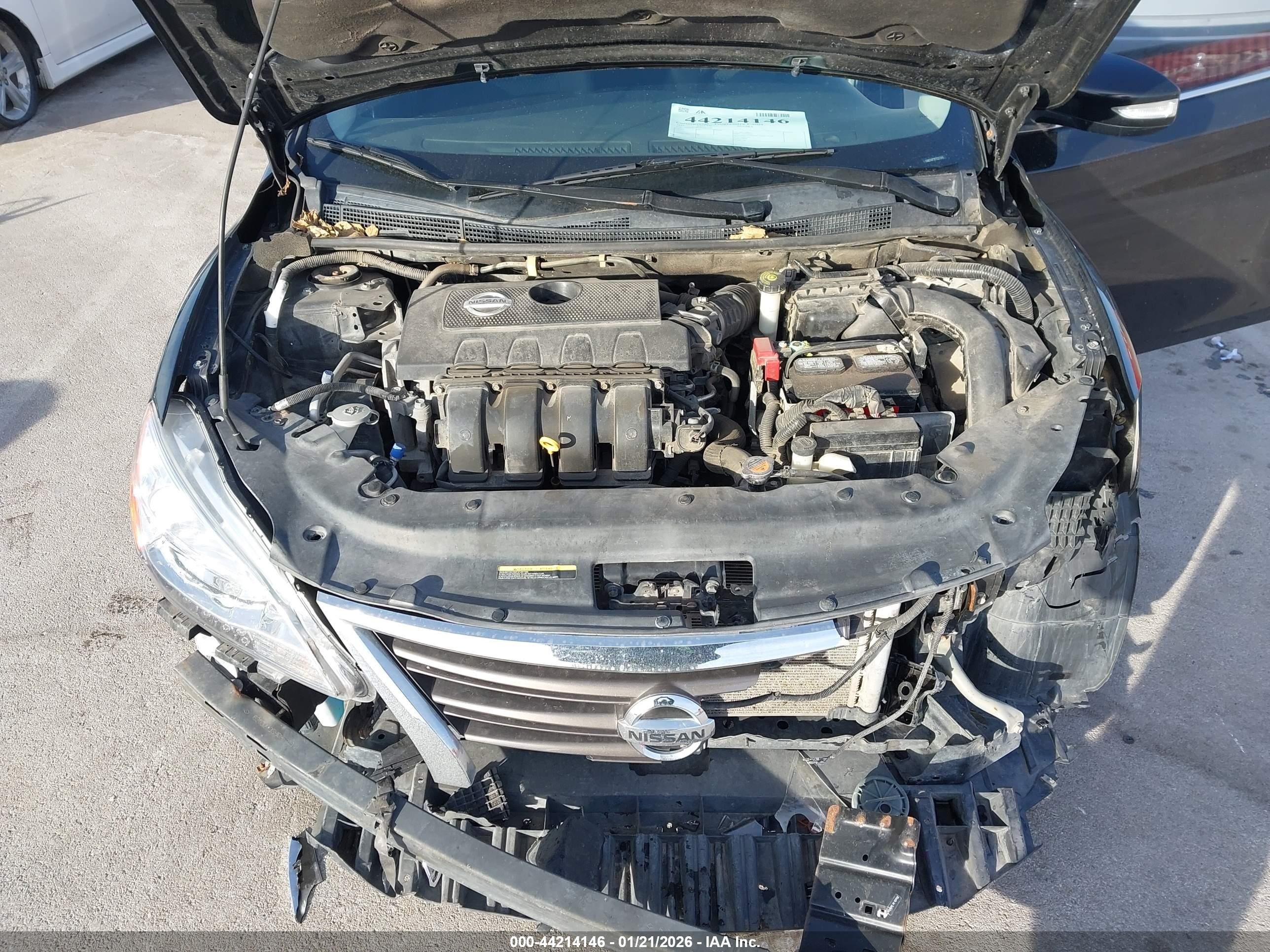 2015 Nissan Sentra Sr Black vin: 3N1AB7AP7FY231045